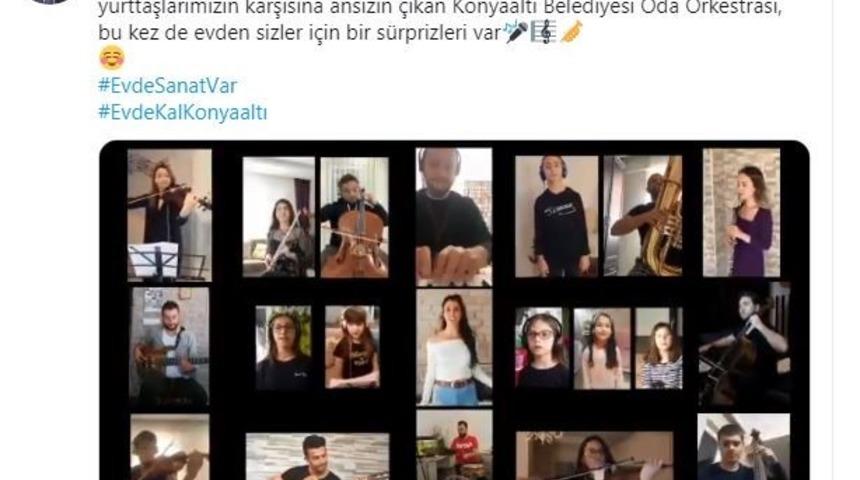 Oda Orkestrası&rsquo;ndan &ldquo;Ev&rsquo;den M&uuml;zik&rdquo;