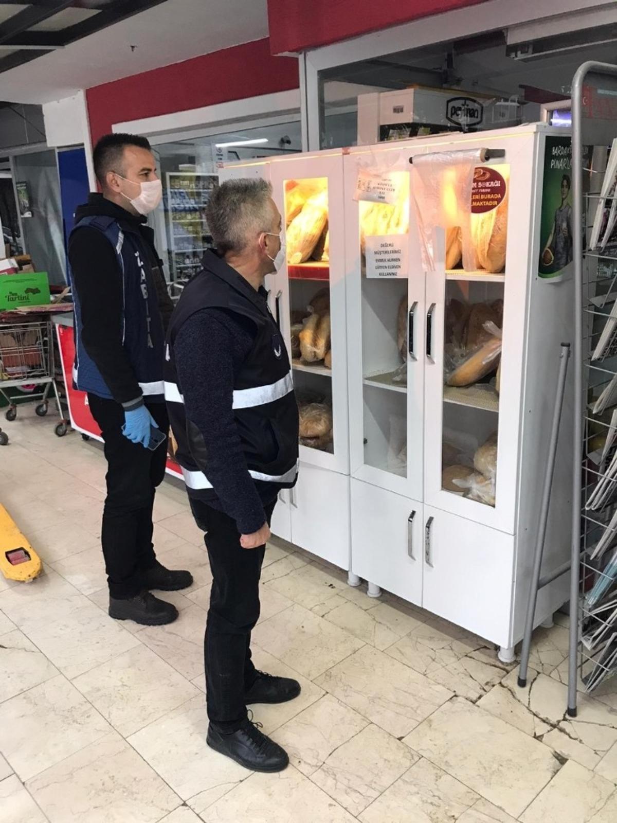 Bilecik&rsquo;te market ve fırınlara ambalajlı sebze, meyve ve ekmek denetimi