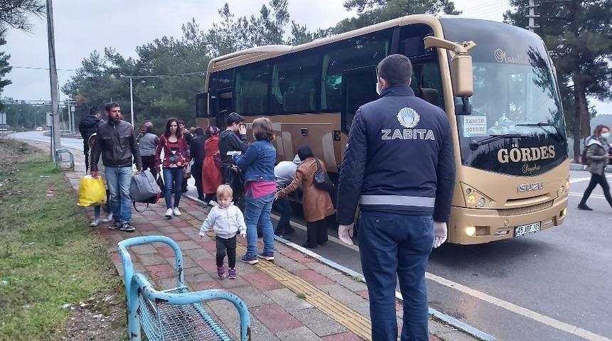 G&ouml;rdes&rsquo;te giriş ve &ccedil;ıkışlar kontrol altında