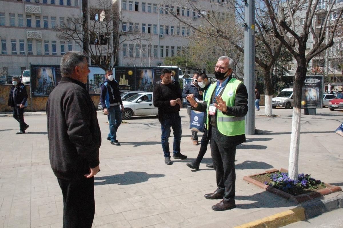 Keşan&rsquo;da sosyal mesafe uyarı ve ikaz ekibi oluşturuldu