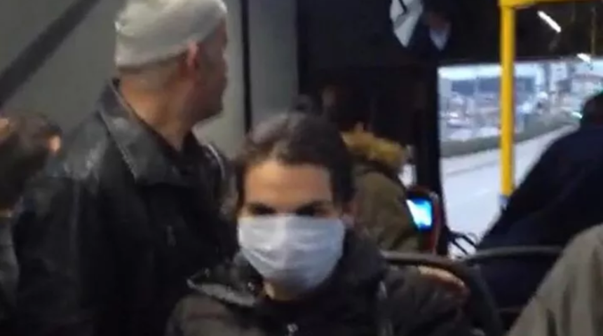 Ankara'da tepki &ccedil;eken g&ouml;r&uuml;nt&uuml;! Yolcular paylaştı