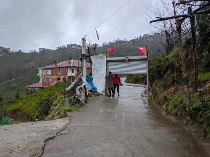 Rize'de koronavirüse karşı 'kepenkli' önlem G3