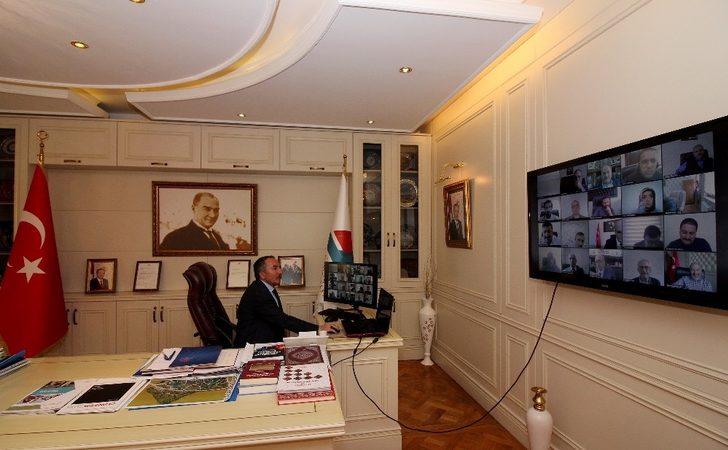 AİÇÜ’de Senato Toplantısı telekonferans yöntemiyle yapıldı G1