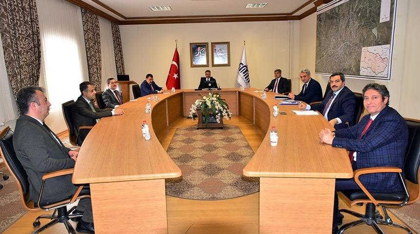 İl Pandemi kurulu korona vir&uuml;s i&ccedil;in toplandı