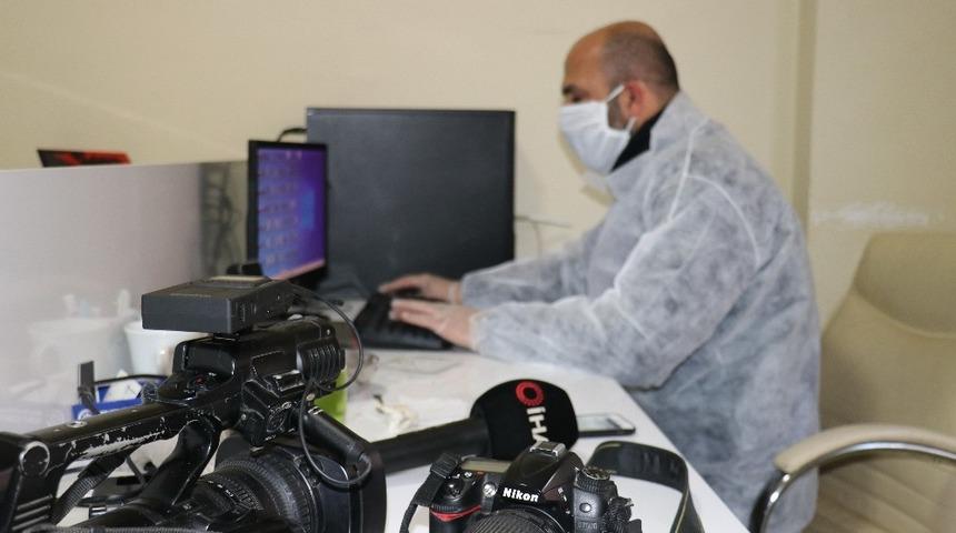 Malatya B&uuml;y&uuml;kşehir Belediyesinden basına koruyucu malzemeler