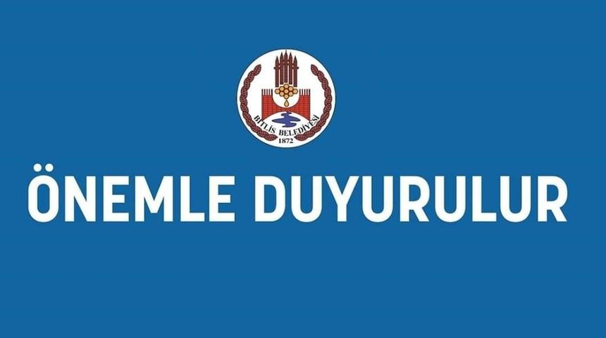 Bitlis Belediyesi kiraları 3 ay erteledi