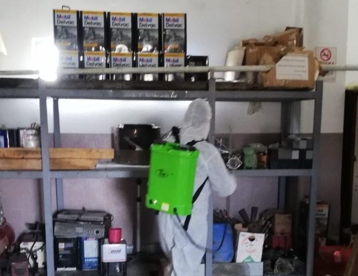 Esendere beldesinde dezenfekte çalışması G2