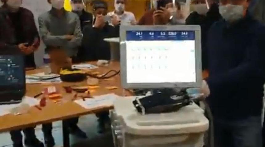 Sel&ccedil;uk Bayraktar paylaştı! İşte yerli solunum cihazının ilk prototipi