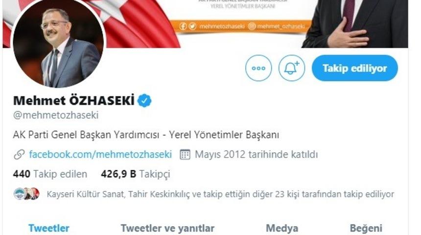 Milli Dayanışma Kampanyası&rsquo;na Mehmet &Ouml;zhaseki 5 maaşı ile destek verdi