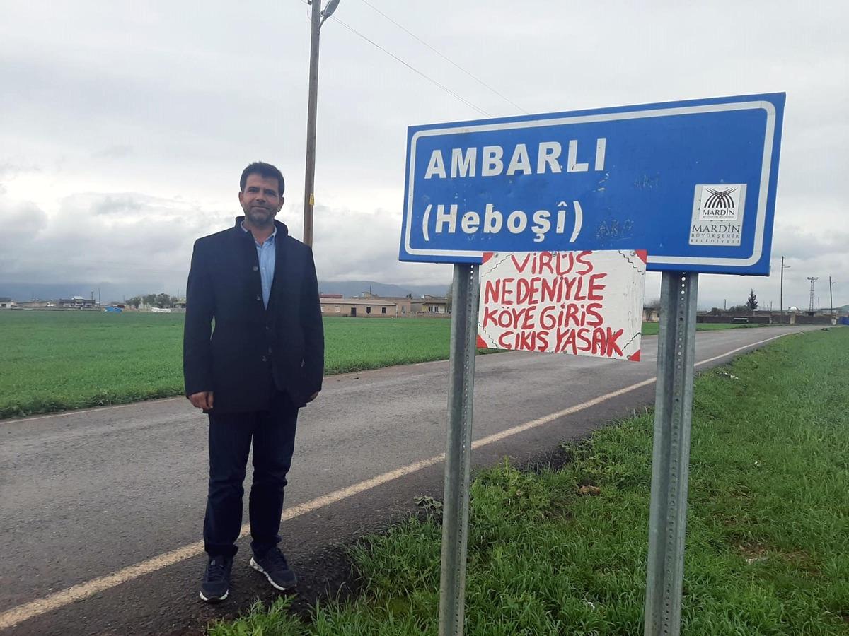 Muhtar, mahalleye giriş ve &ccedil;ıkışları yasakladı