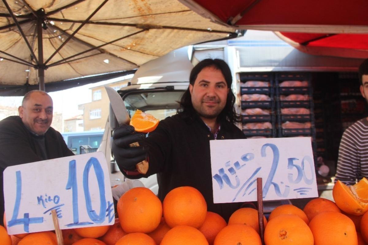 Pazarın en pahalı &uuml;r&uuml;n&uuml; &ccedil;ilek ve limon oldu