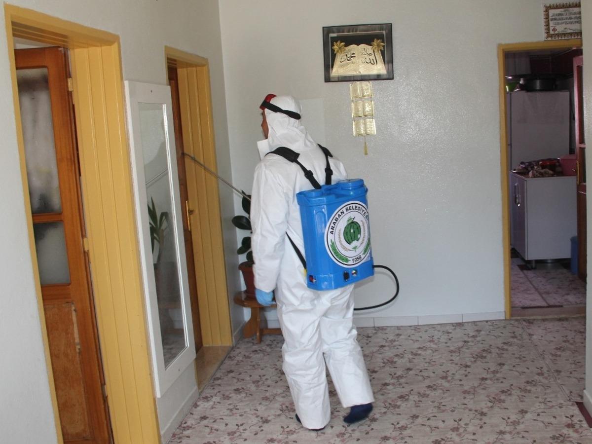 Araban&rsquo;da dezenfekte edilmeyen yer kalmayacak