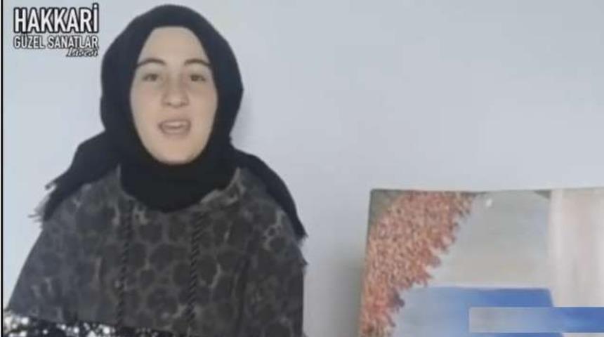 Hakkarili &ouml;ğrencilerden duyarlılık mesajı