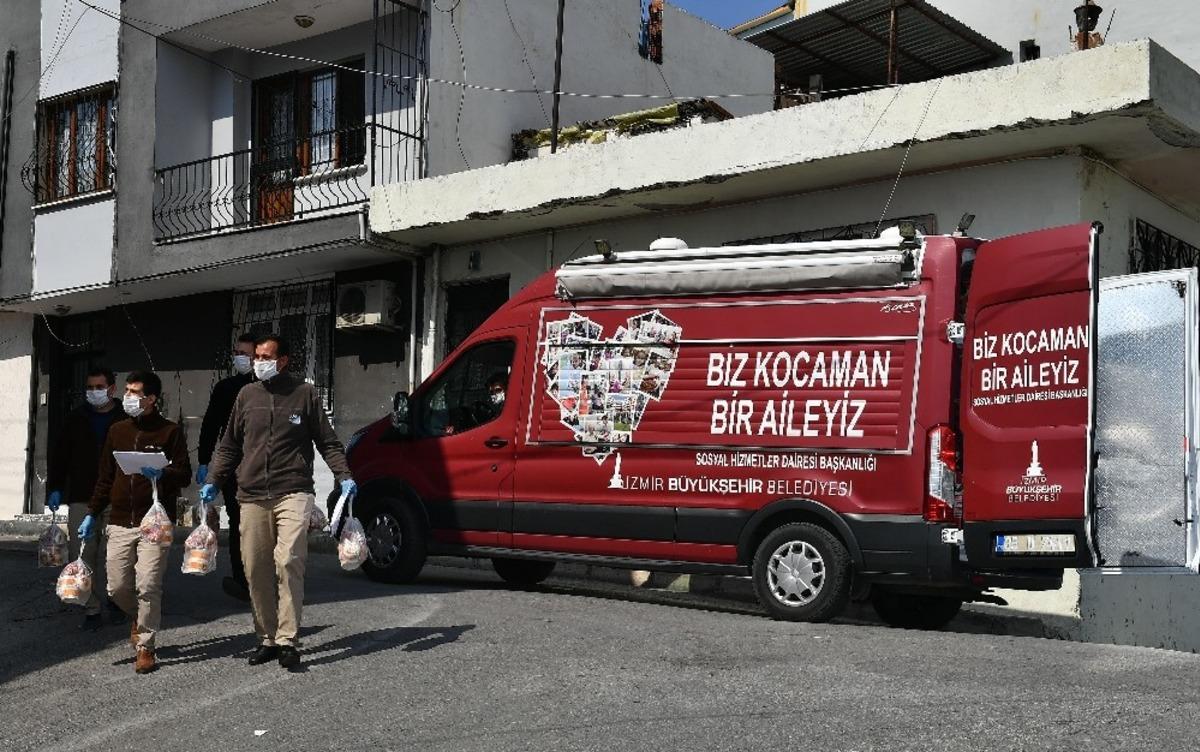 İzmir&rsquo;de ihtiya&ccedil; sahiplerine &ccedil;orba ve ekmek