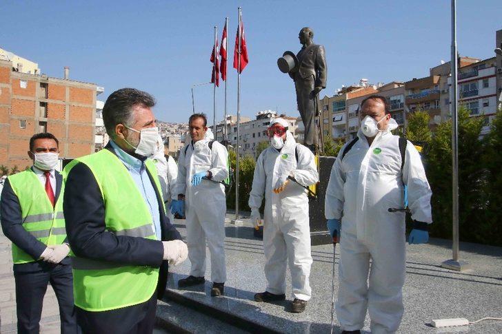 Bayraklı’da dev korona virüs ekibi sahada G3