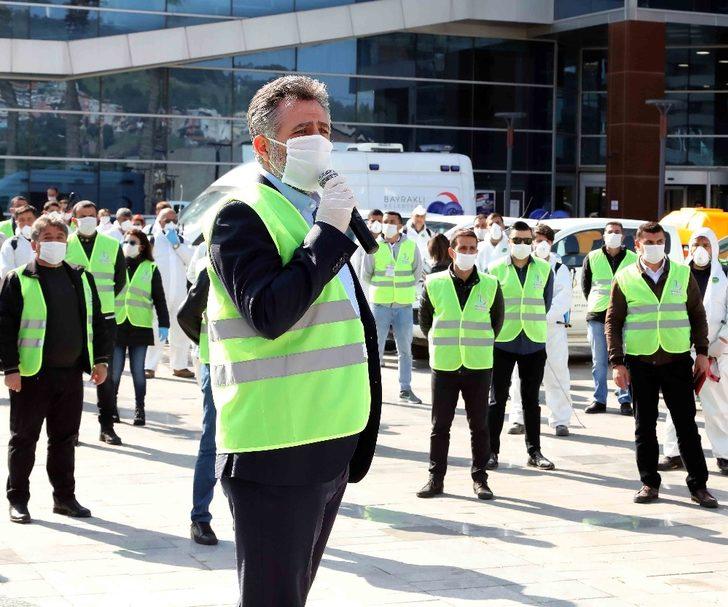 Bayraklı’da dev korona virüs ekibi sahada G5