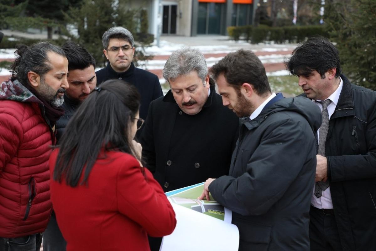 Melikgazi&rsquo;de Alparslan Parkı yenileniyor