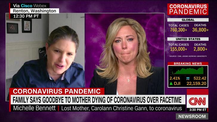 Canlı yayında gözyaşları sel oldu! Koronavirüs hastası annesine hemşire sayesinde veda etti G1