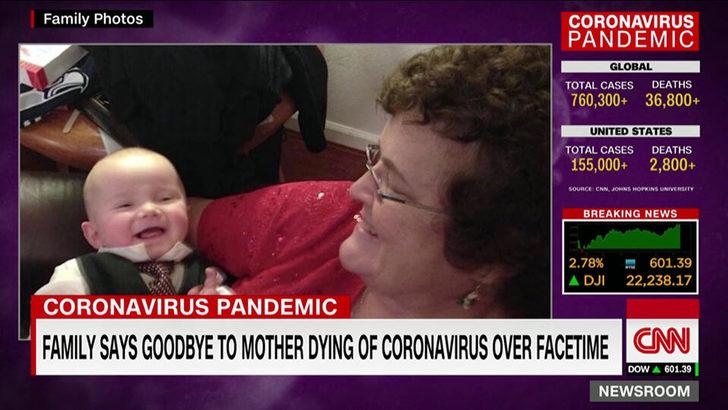 Canlı yayında gözyaşları sel oldu! Koronavirüs hastası annesine hemşire sayesinde veda etti G2