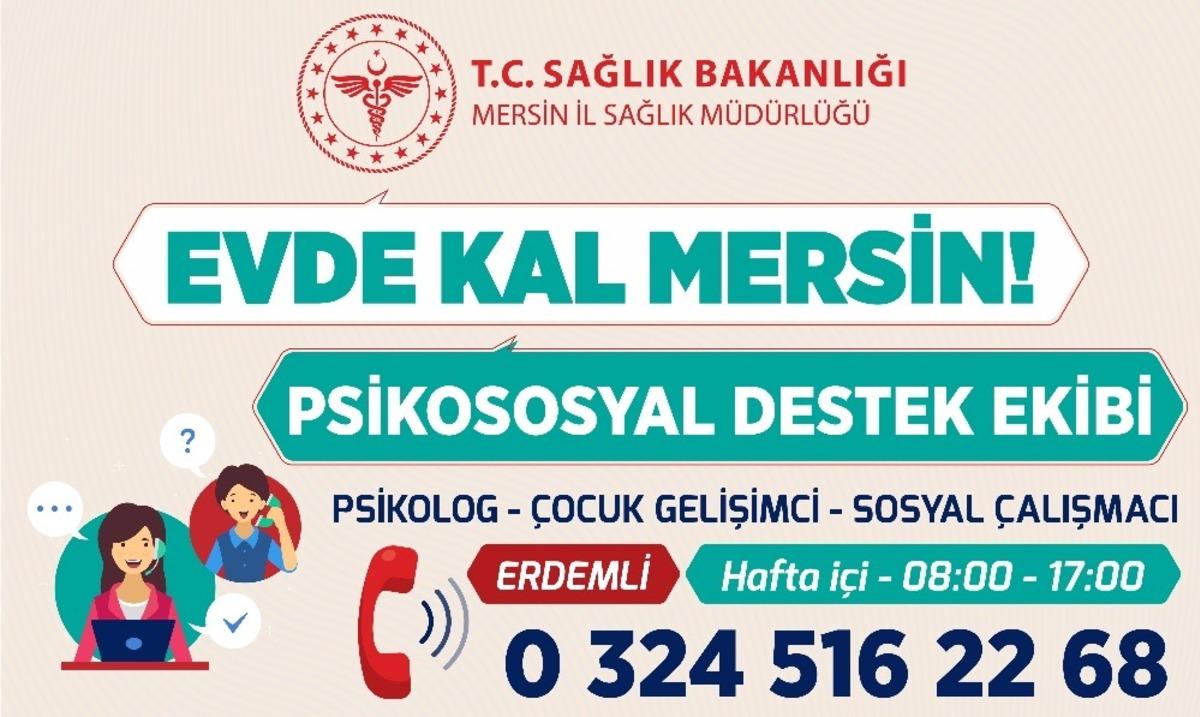 Korona vir&uuml;se karşı psikososyal destek hattı