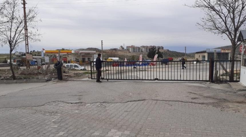 Besni K&uuml;&ccedil;&uuml;k Sanayi Sitesi ge&ccedil;ici olarak kapatıldı