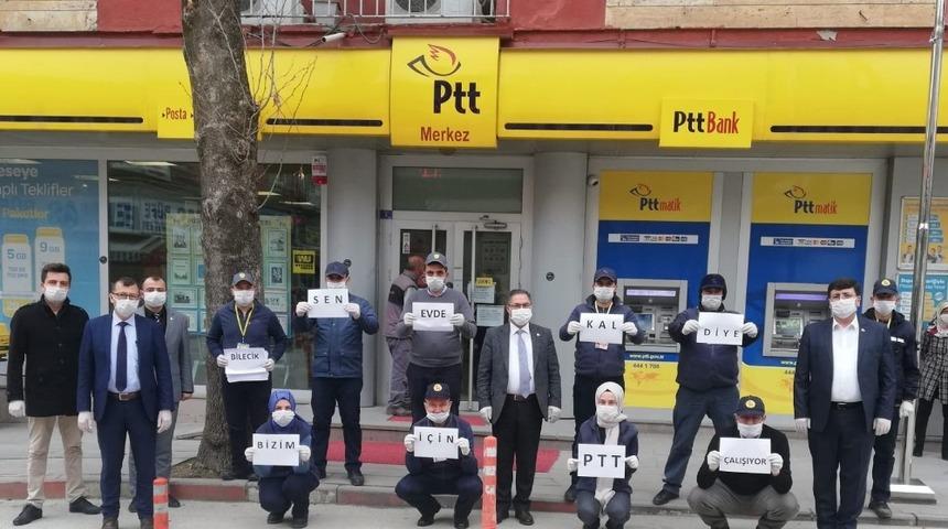 PTT’den müşterilerine anlamlı mesaj