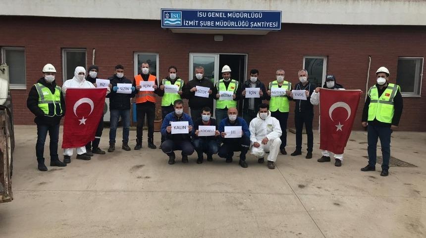 İSU ekipleri 7 g&uuml;n 24 saat sahada