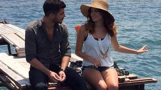 Ezgi Eyüboğlu ve Kaan Yıldırım'ın özel gecesi Instagram'a düştü