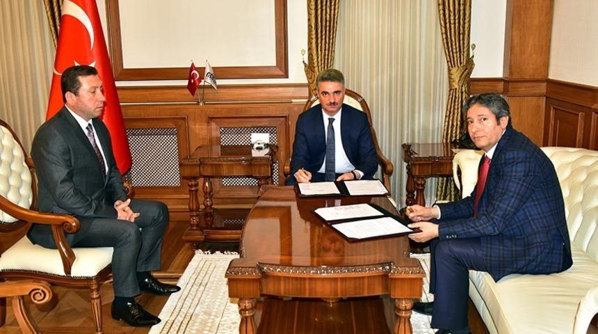 S&uuml;mer İlkokulu inşaatı protokol&uuml; imzalandı