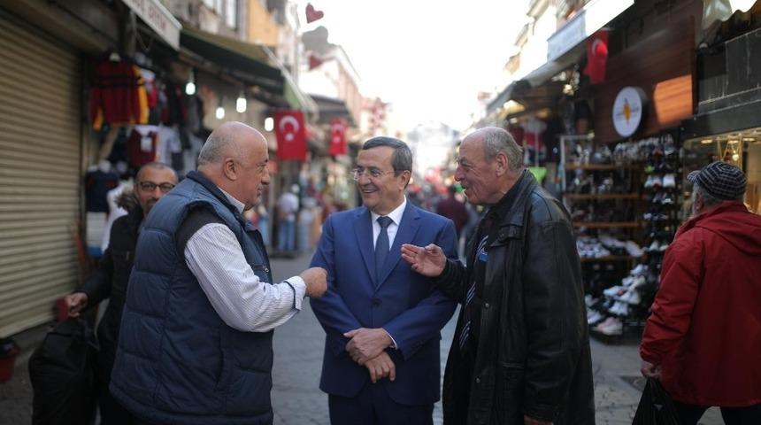 Konak&rsquo;ta esnaftan 3 ay işgaliye alınmayacak