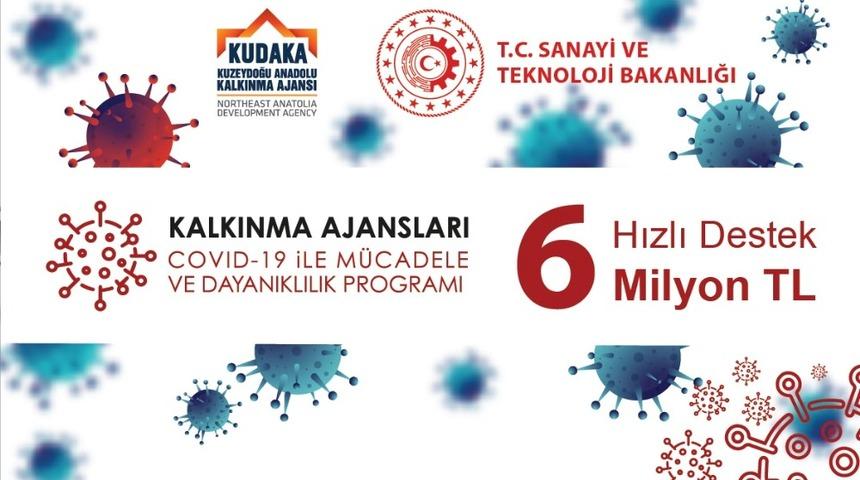 KUDAKA&rsquo;dan 6 milyon TL devlet desteği