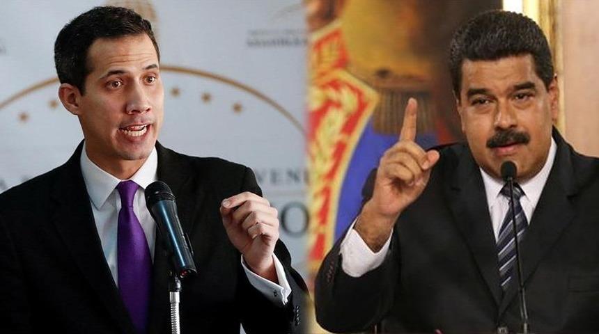 ABD'den, Venezuela'da Maduro ve Guaido'suz "m&uuml;şterek h&uuml;k&uuml;met kurulması" teklifi