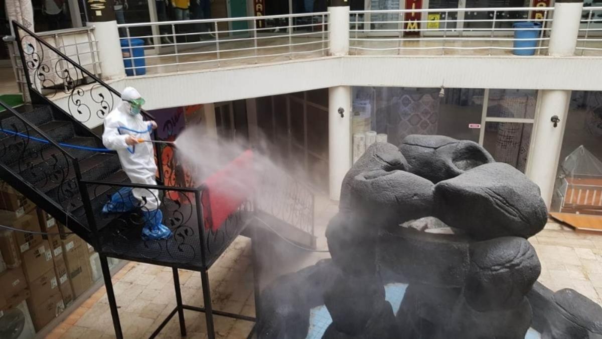 Cizre Belediyesinden korona vir&uuml;s &ouml;nlemi