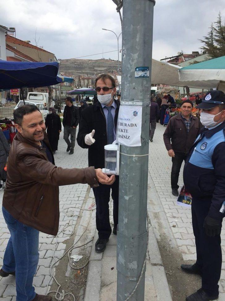 ’Emet ilçe Pazarı’nda tedbirler G4