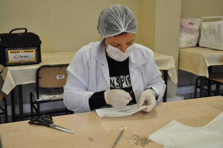 Halk Eğitimi Merkezi’nden, kamu çalışanlarına maske desteği G3