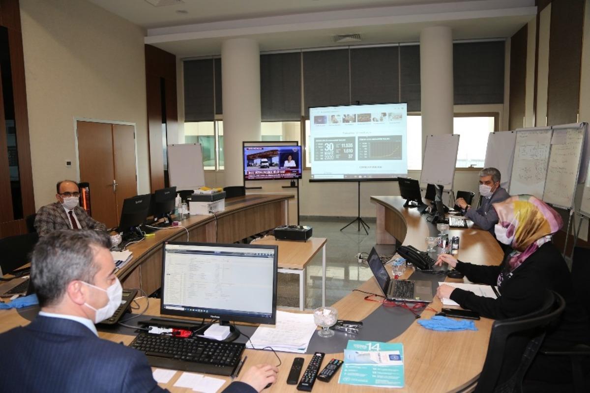 Operasyon Merkezi korona hastalığı m&uuml;cadelesinde 7/24 &ccedil;alışıyor
