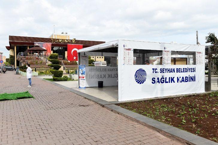 Seyhan Belediyesinden sağlık kabini hizmeti G3