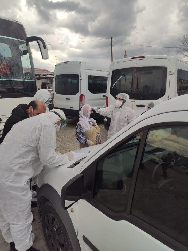 Siirt’te toplu taşıma araçlarında korona virüs denetimi G2