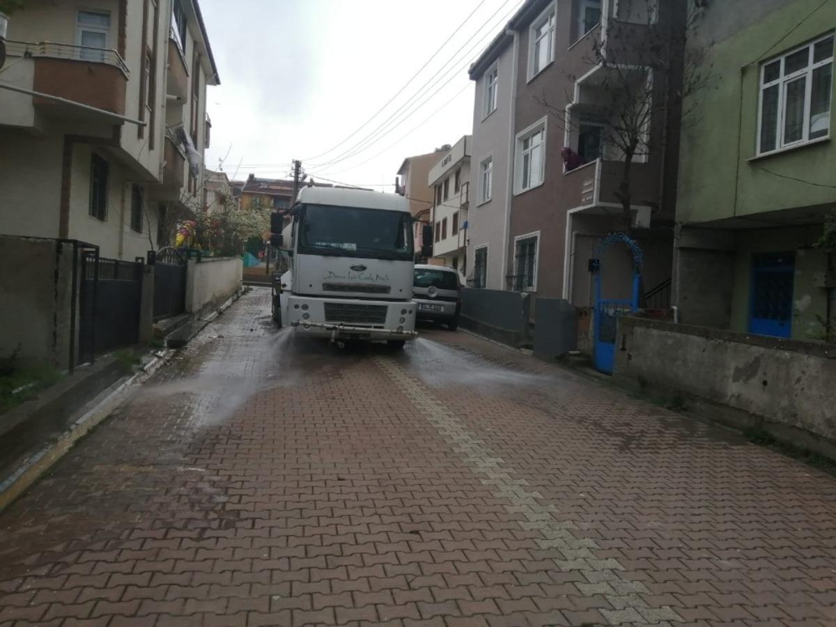 Darıca&rsquo;da t&uuml;m er mahalleler dezenfekte ediliyor