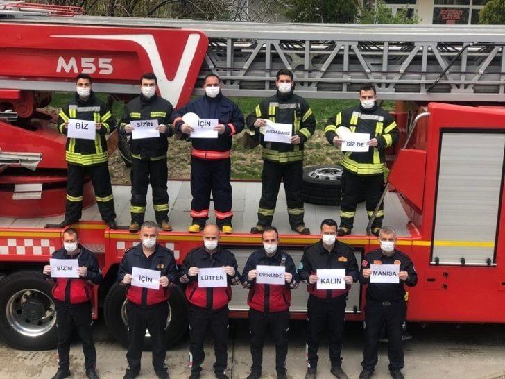 Manisa itfaiyesi her şartta hizmette G2