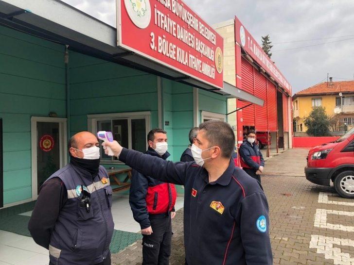 Manisa itfaiyesi her şartta hizmette G4