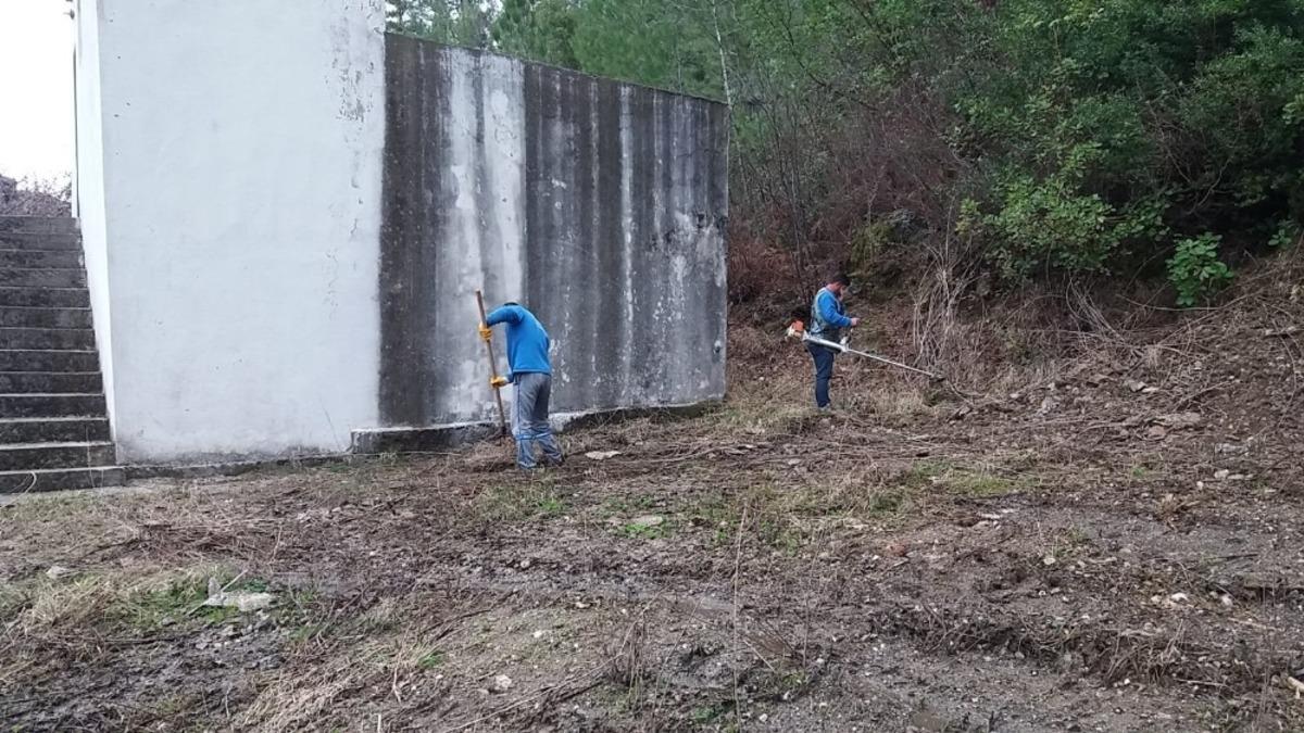 Alanya&rsquo;da i&ccedil;me suyu depoları temizleniyor