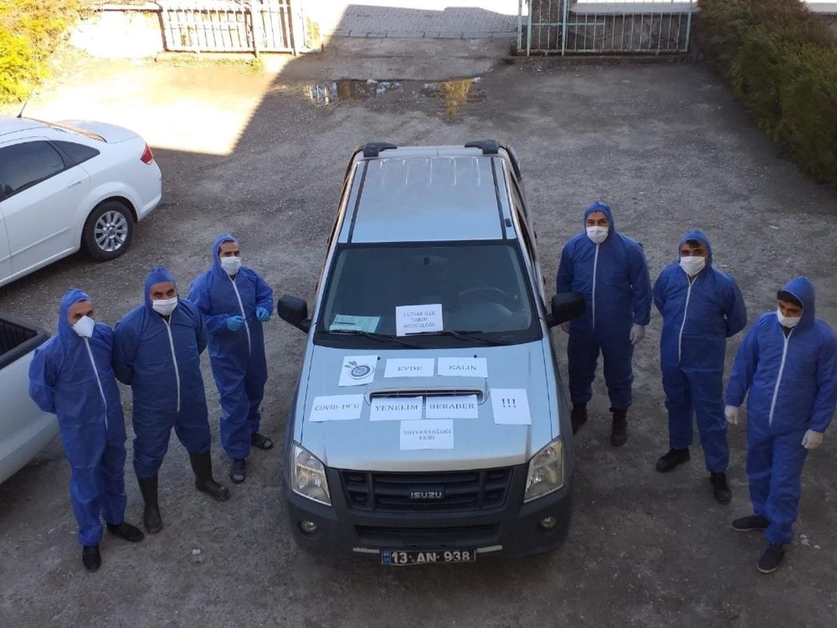 Tatvan&rsquo;da aşılama &ccedil;alışması