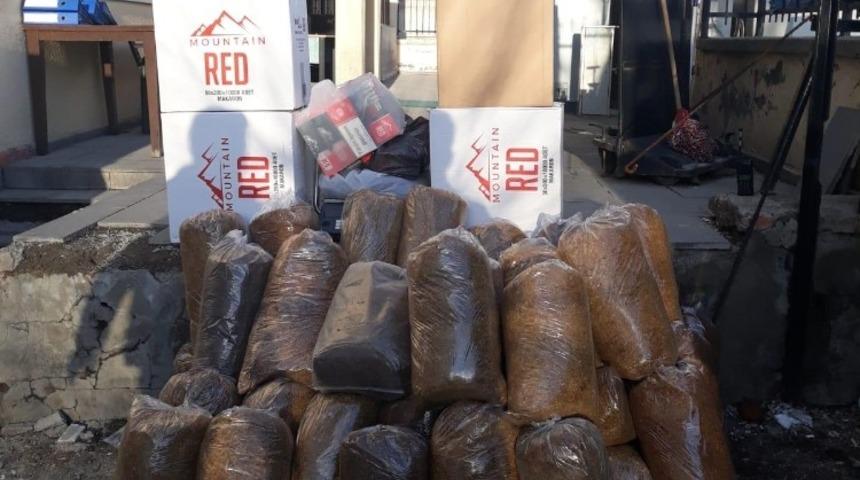 Muş’ta kaçak tütün operasyonu: 1 gözaltı