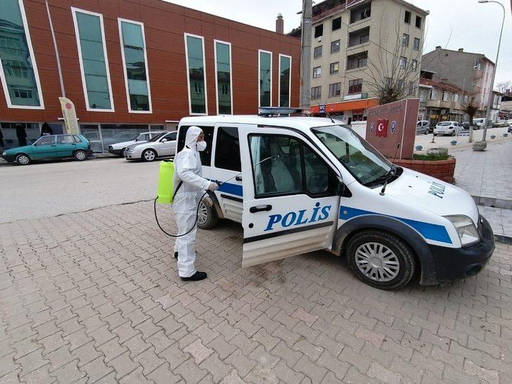 Pazaryeri’nden dezenfekte çalışmaları devam ediyor G3