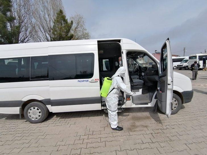 Pazaryeri’nden dezenfekte çalışmaları devam ediyor G4