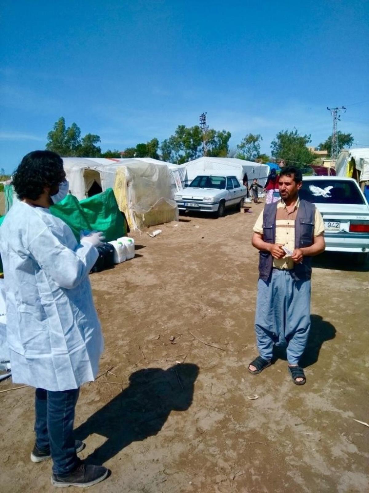 Tarım iş&ccedil;ilerine korona bilgilendirmesi