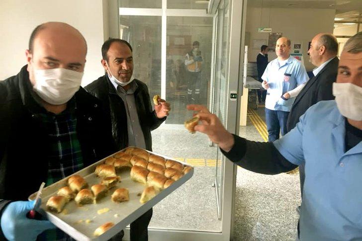 Sağlık görevlilerine baklava dopingi G3