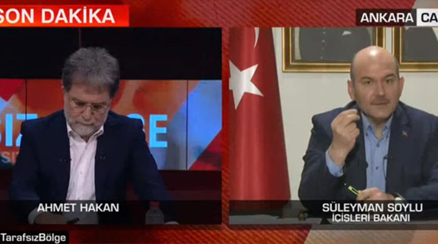 Ahmet Hakan herkesin merak ettiği o soruyu Bakan Soylu'ya sordu: AK Partili belediyeye m&uuml;dahale edildi mi?