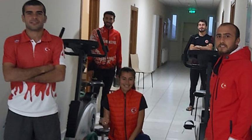 Milli atletler karantinaya alındı